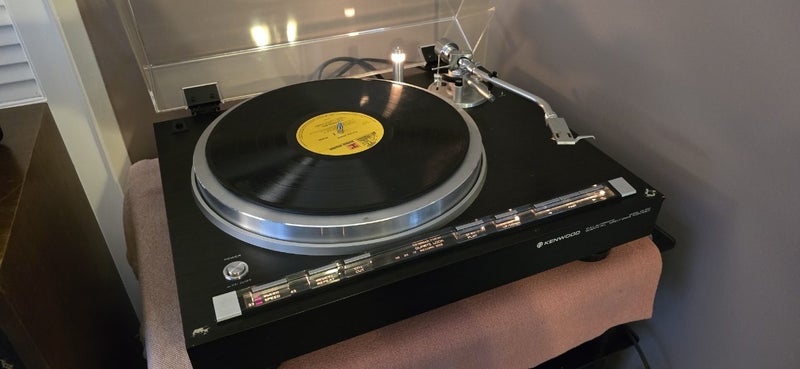 Classic vintage turntable - Kenwood KD-850 direct drive for REPAIR62865827950595111