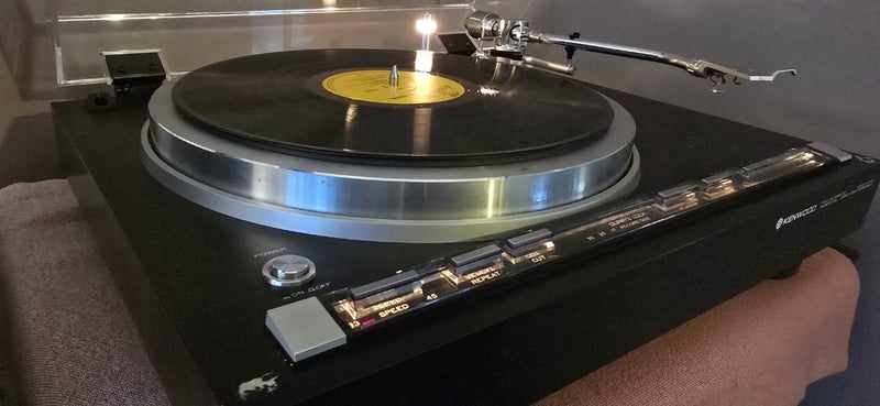 Classic vintage turntable - Kenwood KD-850 direct drive for REPAIR62865827950595111