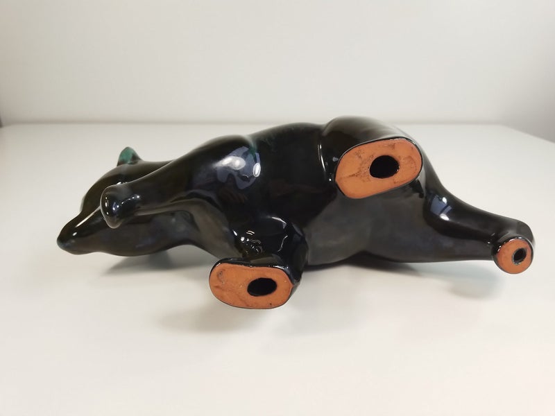 Blue Mountain Pottery Bear - $1 Reserve Charity Auction Carousel 12