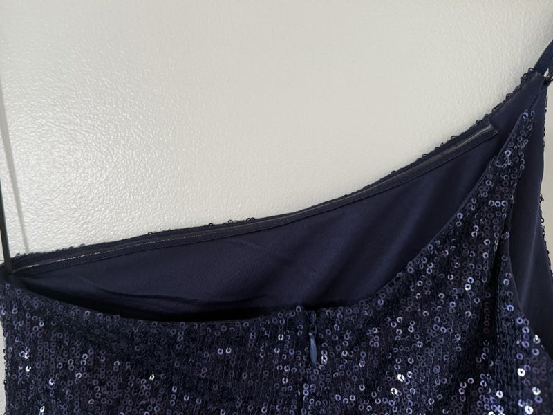 Hello Molly Sequin Ball Dress - Navy Carousel 3