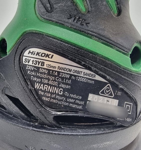 Hi-Hoki | 125mm, 230W Corded Random Orbital Sander **FAULTY** Carousel 5