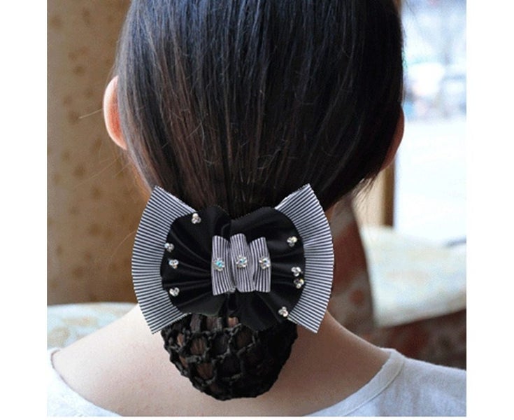 Korean version of hair accessories staff head Flower Hotel bank pharmacy supe Carousel 1