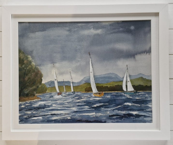 Seascape / Sailing Watercolour Painting628638642627871126