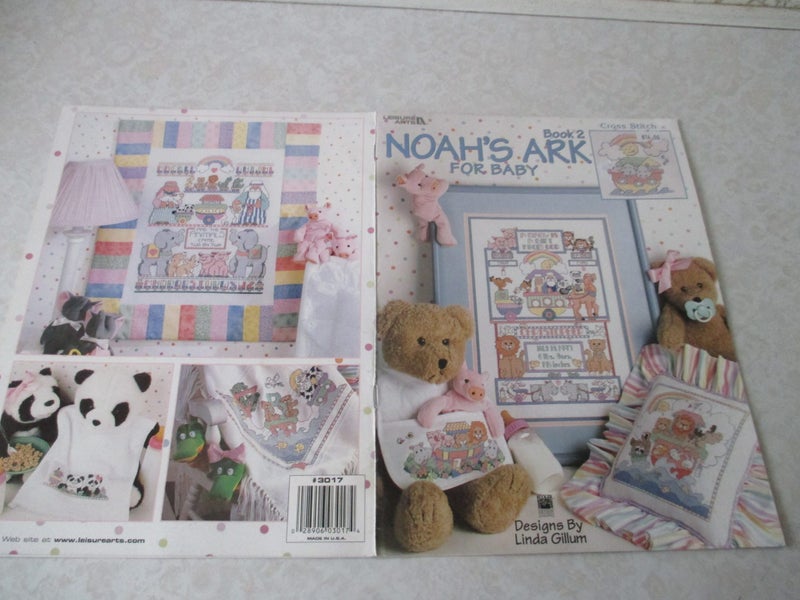 Cross Stitch Book - Noah's Ark For Baby - $1 Buy Now Carousel 1