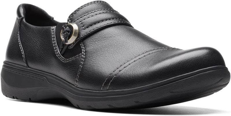 Quality Women's Clarks leather loafer - size 8US W (wide) BRAND NEW! Carousel 1