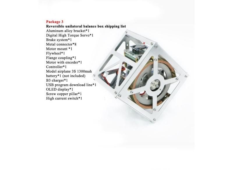 Balanced Block Single Point Single Side Self-Balancing Cubli Block Can Be Carousel 1