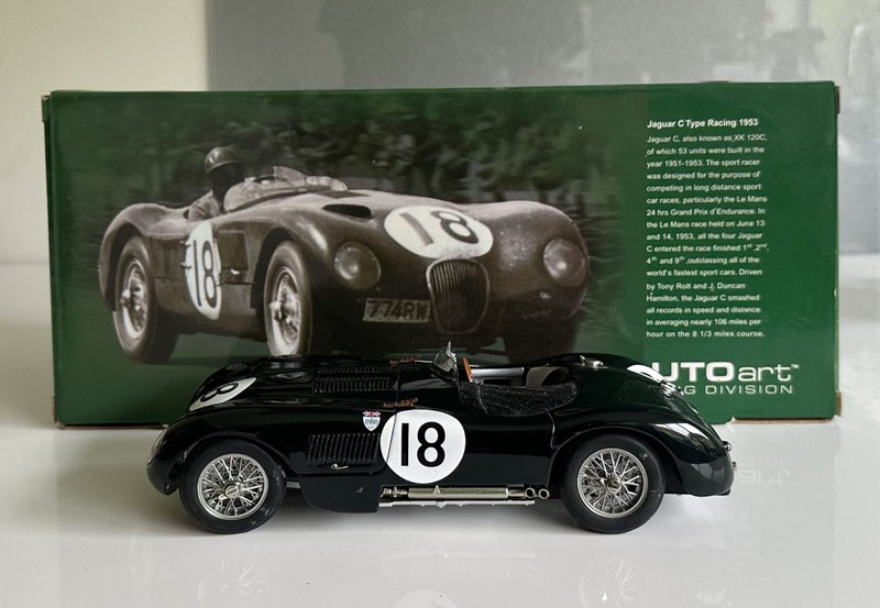 Autoart 1:18 Jaguar C-type - Le mans winner Carousel 1