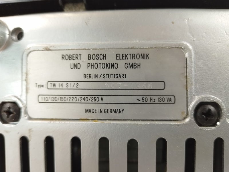 1960s Bauer T1 8mm Film Projector Made in Germany *WORKING*- Charity Auction! Carousel 17