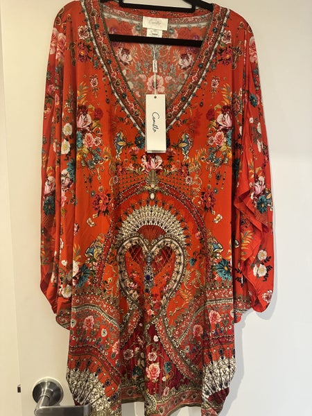 CAMILLA BAT SLEEVE DRESS WITH TAGS Carousel 1