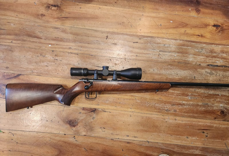 Anschutz 1515/1516 22mag with new Burris Droptine 4.5-14x42 BP reticle628647414650901127