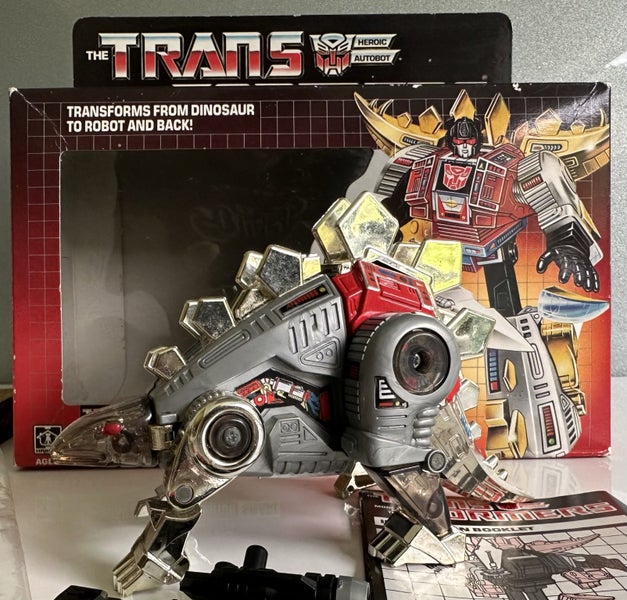 Vintage 1980s Transformer - Snarl - Dinobot desert warrior Carousel 1