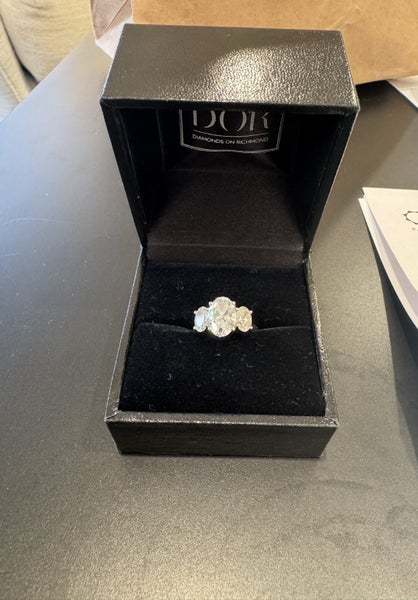 3ct Lab Diamond Engagement ring Carousel 1