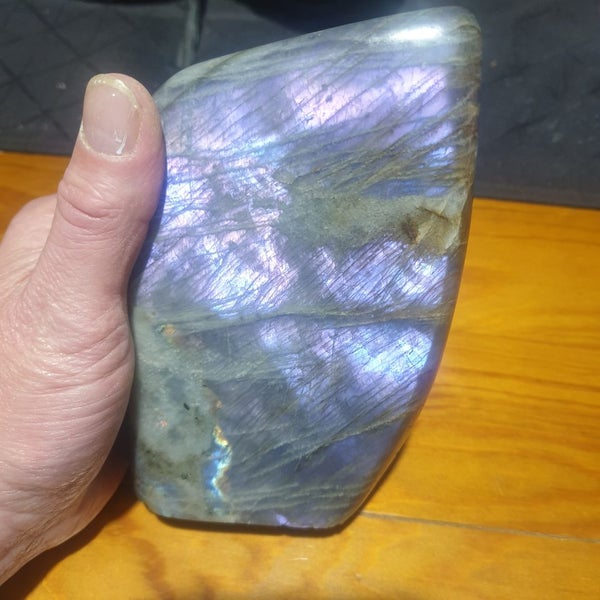 Purple flash Labradorite Free form Carousel 1