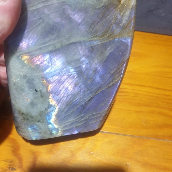 Purple flash Labradorite Free form Carousel 2
