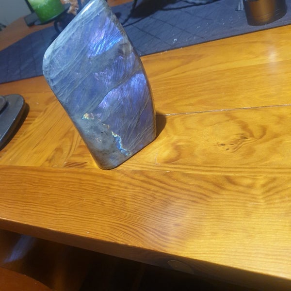 Purple flash Labradorite Free form Carousel 4