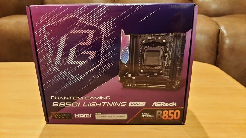 As New ASRock B850I PG Lightning WIFI MINI - ITX ///// AMD Ryzen 7000/8000/9000 Carousel 1