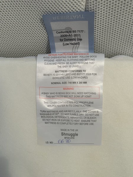 Scnuggle Dreami Moses Basket Bassinet62866852558339113