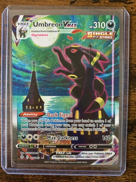 Umbreon VMAX - Alternate Art - Evolving Skies Carousel 1