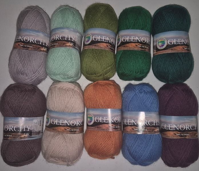 Countrywide Yarns Glenorchy 8ply - 10 pack ***$1 RESERVE*** Carousel 1