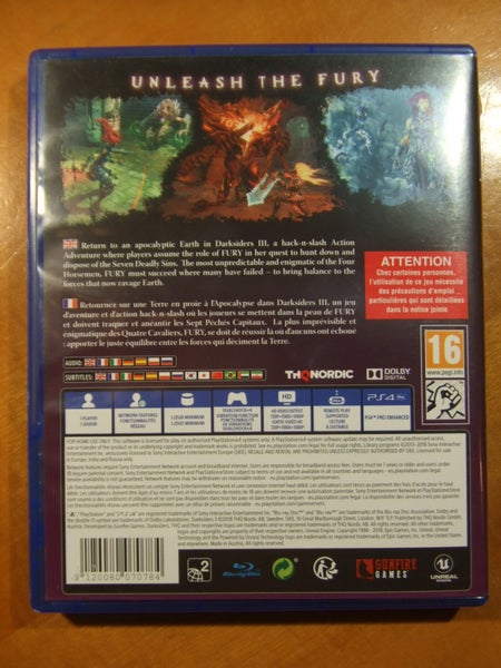 Darksiders III - PS4 Game - BRAND NEW62863868924163112