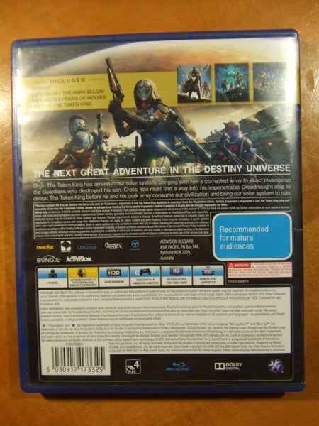Destiny The Taken King - Legendary Edition - PS4 Game - LIKE NEW62863868940801113