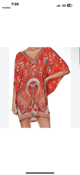 CAMILLA BAT SLEEVE DRESS WITH TAGS Carousel 2