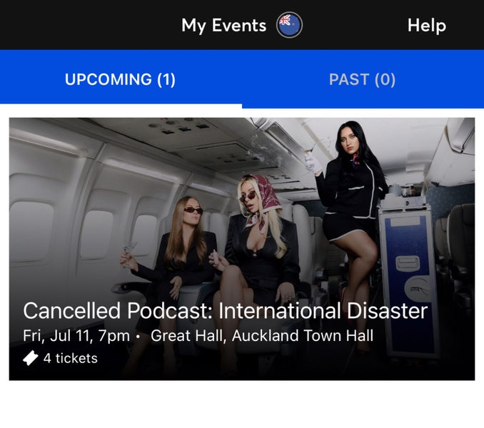 Cancelled Podcast - 2x tickets (SOLD OUT!) Carousel 1