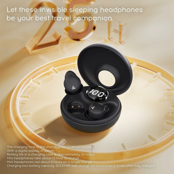 Side Sleep Earbuds Mini Invisible Wireless Bluetooth Sleep Headphone Carousel 2