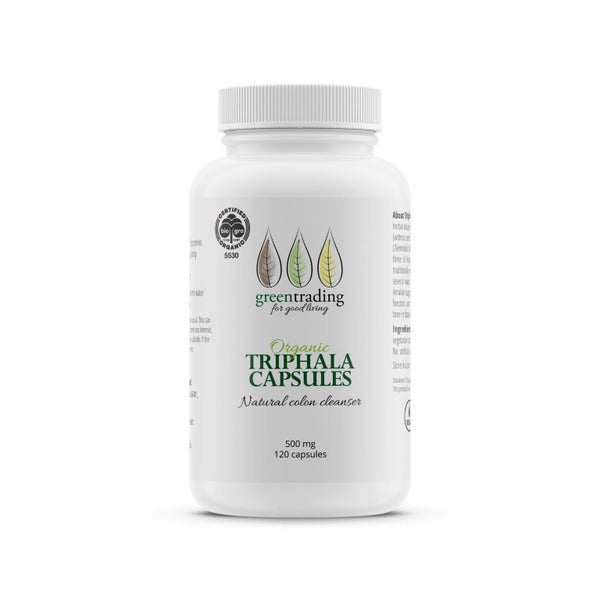 Organic Triphala 120 Veggie Capsules 500 mg Carousel 1