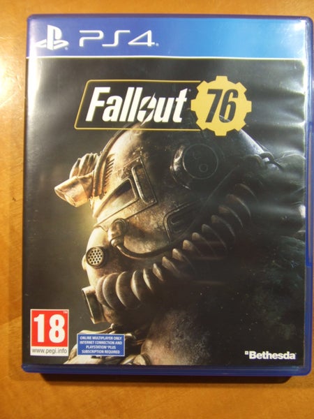 Fallout 76 - PS4 Game - LIKE NEW628638690099231123
