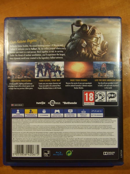 Fallout 76 - PS4 Game - LIKE NEW62863869009923113