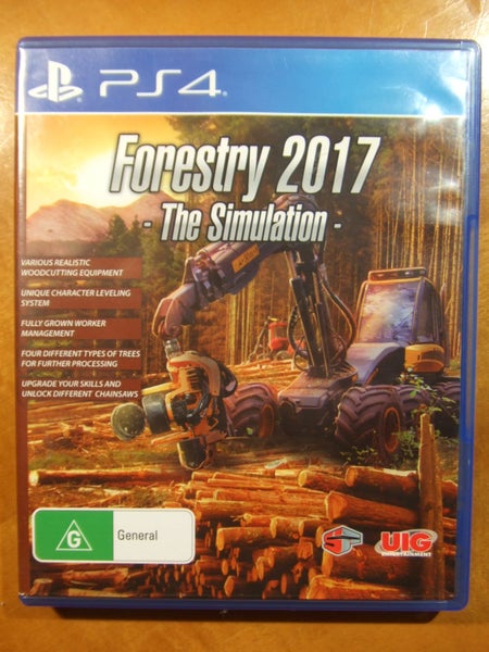Forestry 2017 - The Simulation - PS4 Game - BRAND NEW628638690248971117