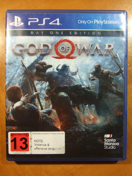 God of War Day One Edition - PS4 Game - LIKE NEW628638688962571124