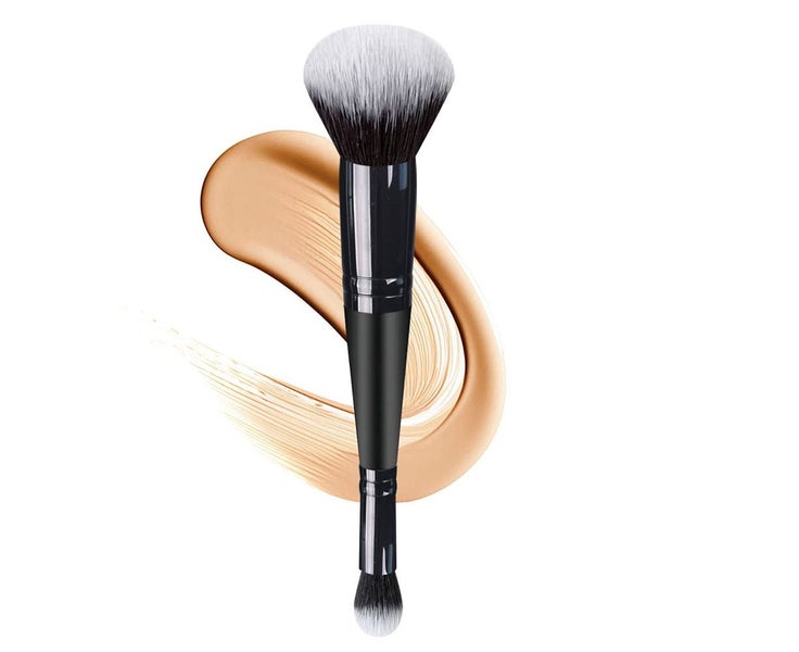 Foundation Brush For Liquid Makeup Double Ended Foundation Brush&Concealer Br Carousel 1
