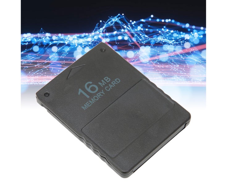 Game Console Memory Card 2 in 1 Plug and Play Stable Memory Card for PS2 Game Carousel 2