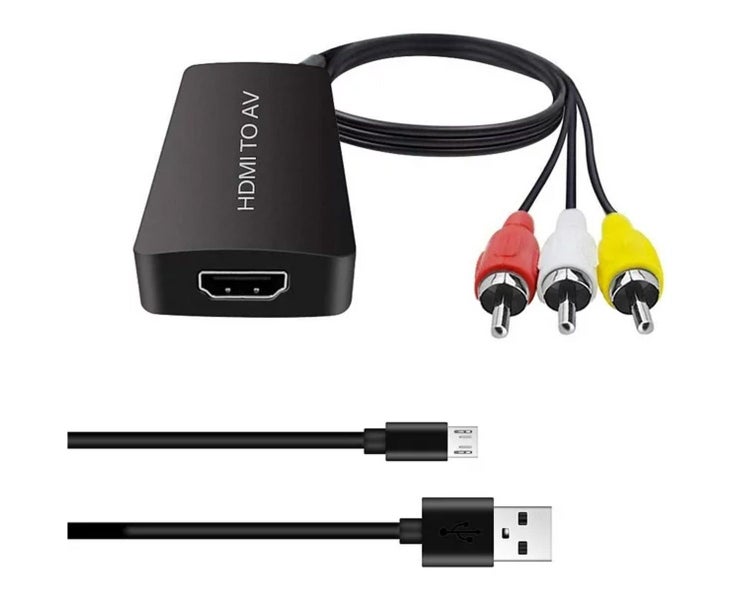 HDMI to AV Converter HDMI to RCA Adapter HDMI to Older TV Adapter Carousel 1