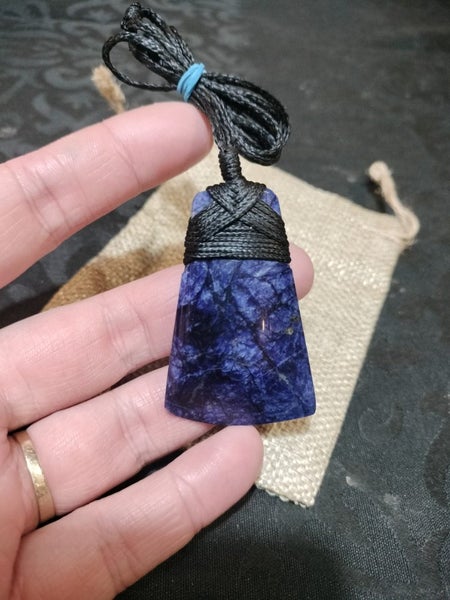 Vibrant blue Sodalite Toki Necklace E.T.S Jewellery $1res628658282280981110