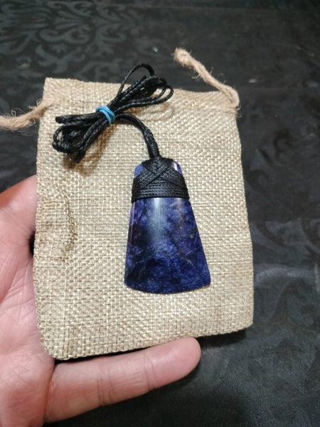 Vibrant blue Sodalite Toki Necklace E.T.S Jewellery $1res62865828228098111