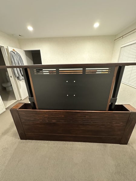 Super King bed with memory foam mattress62863870437763114
