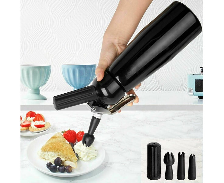 Cream Whipper Whipped Cream Dispenser Dessert Coffee Foam Whip Cream Chargers Carousel 1