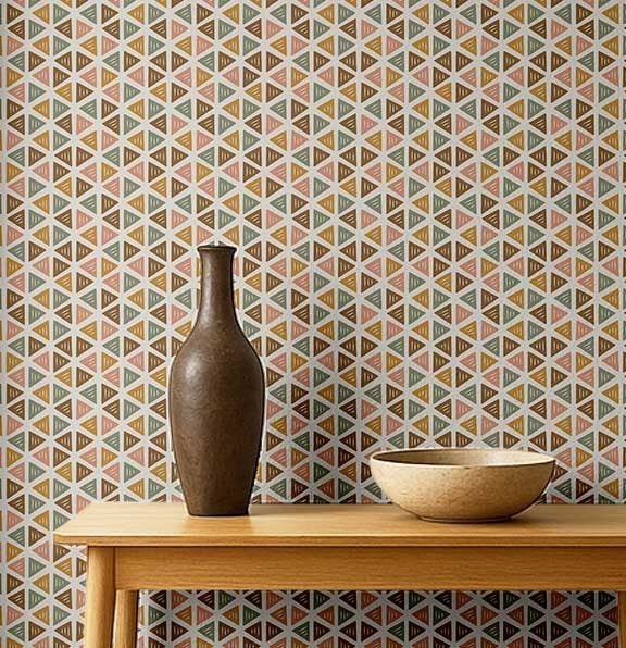 S4Sassy Waterproof Wall Decor wallpaper for Living Room and Kitchen Wall Carousel 1
