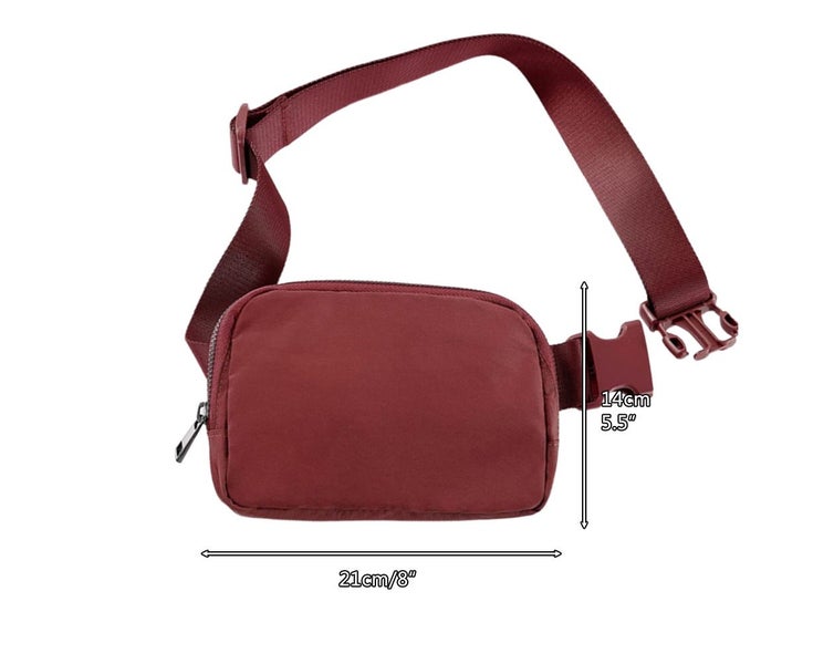 Fashion Fanny Packs for Women Men Waterproof Waist Pack Small Belt Bag with A Carousel 5