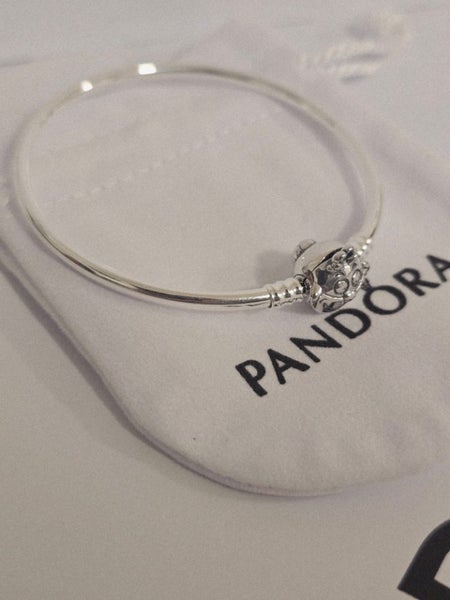 RARE Pandora Disney Cheshire Cat Bangle 19cm Carousel 3