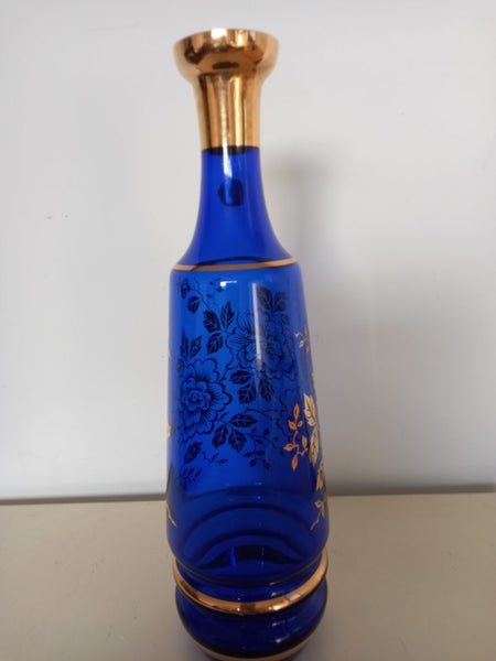 Bohemia Glass Vase made in Czechoslovakia62865828768130111