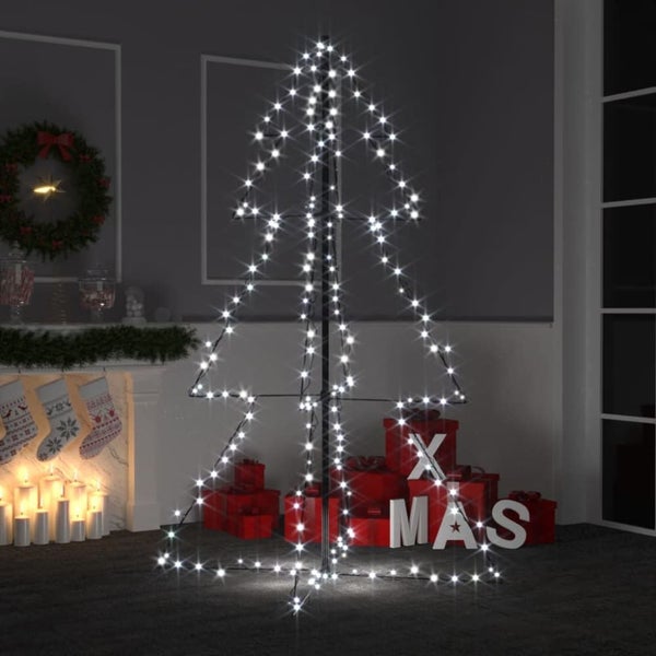 Christmas Cone Tree 200 Leds Indoor and Outdoor 98x150 Cm Txnpia Carousel 1