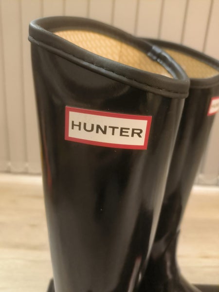 Hunter Sandhurst Black Rain Boots – Size EU37 / UK4 – Worn Once Carousel 2
