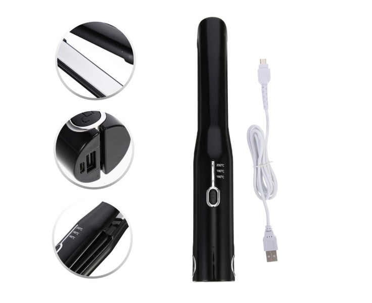 1 Set Hair Straightener Abs Styler Miss Chargeable Carousel 7
