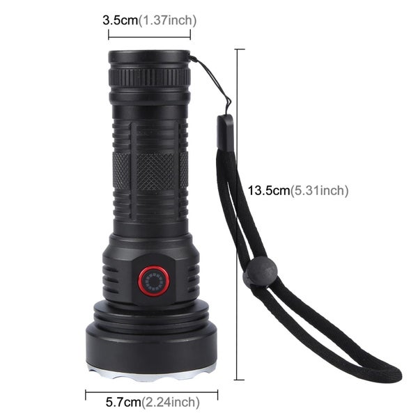 19 Led Rechargeable Flashlight 3200Lm Carousel 2