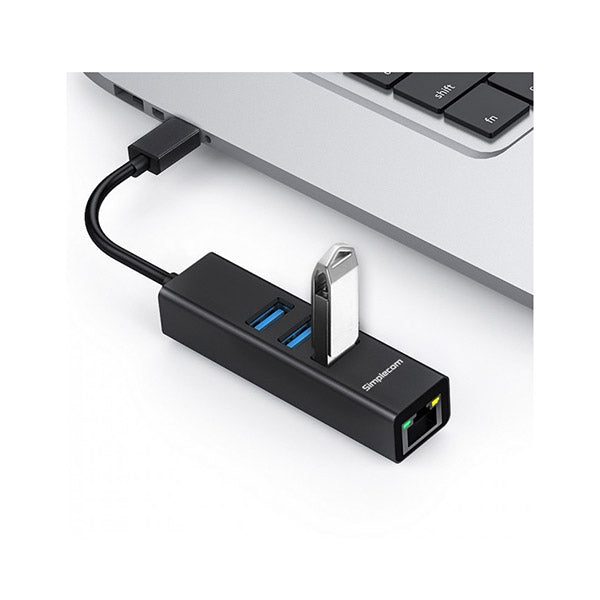 Simplecom Usb C To 3 Port Usb Hub With Gigabit Ethernet Adapter Carousel 4