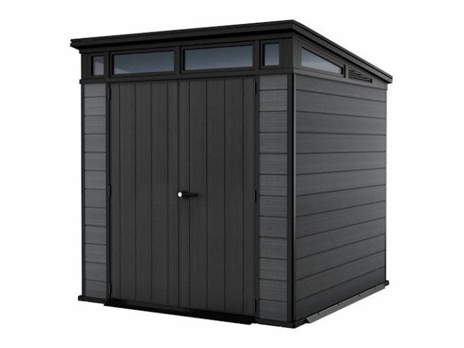 Keter Cortina 7x7 Shed 2.16m x 2.16m Grey Carousel 10